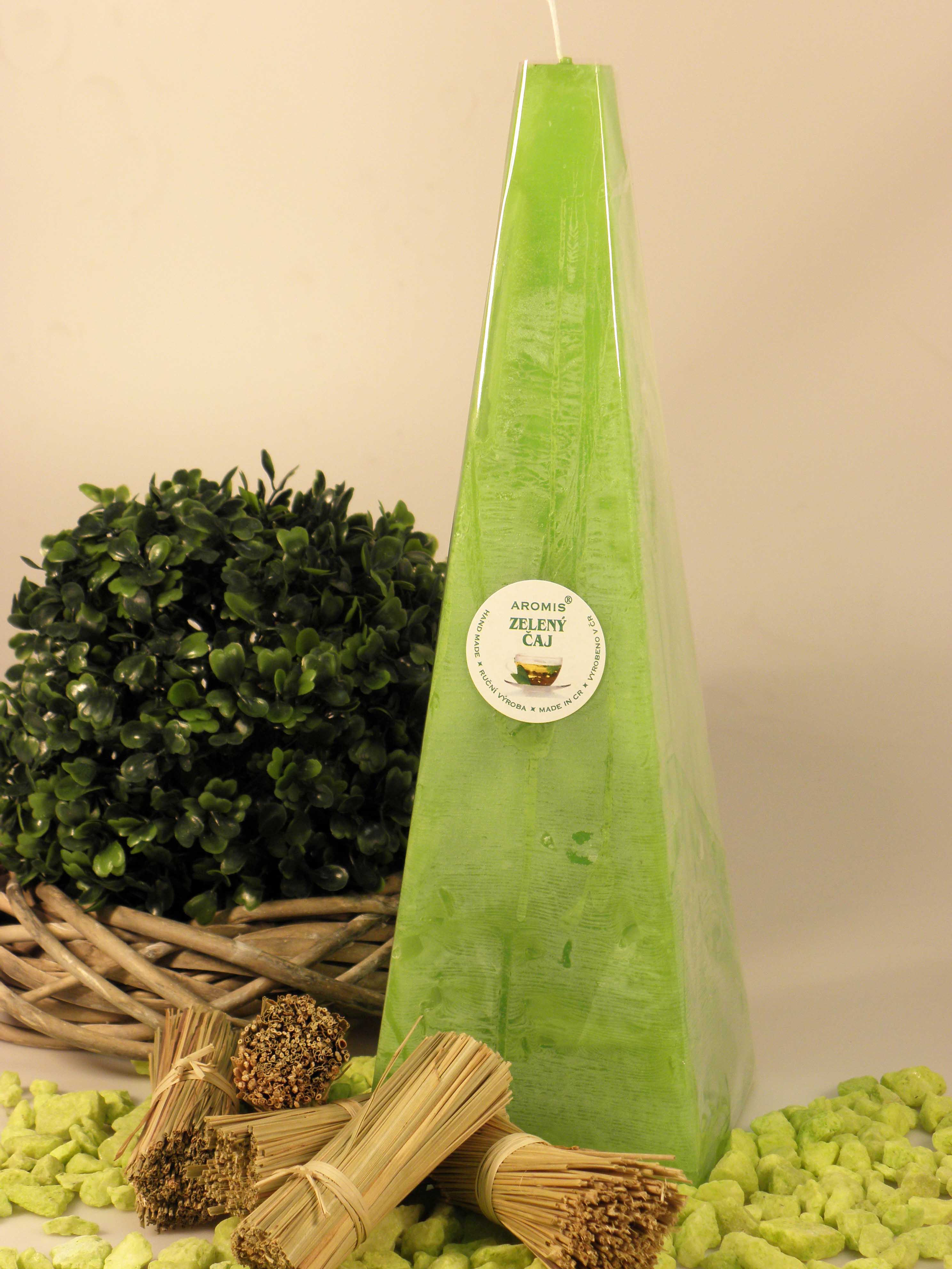 Zelený čaj - J300 - Vonná svíčka