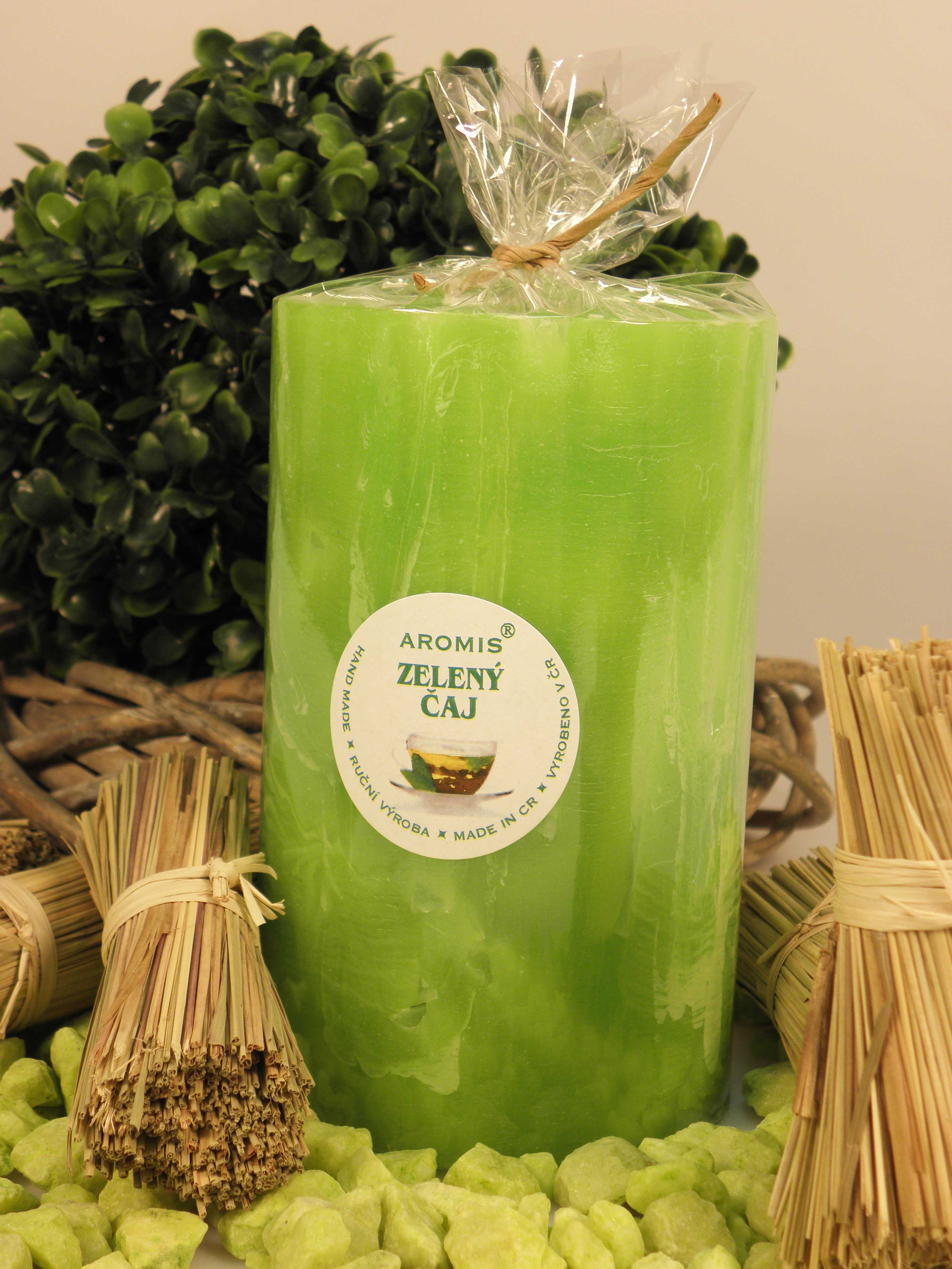 Zelený čaj - V125 - Vonná svíčka