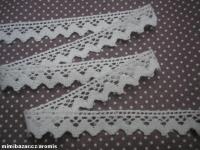 krajka - paličkovaná - bílá - šíře 17 mm
