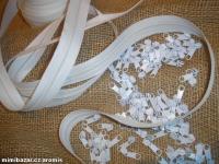 nekonečný zip - metráž - BÍLÝ