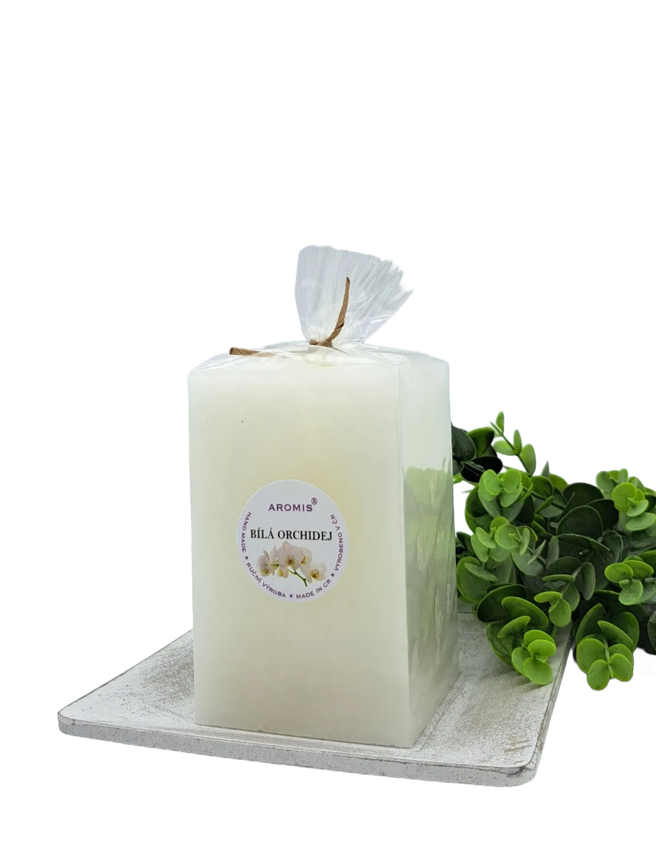 Bílá orchidej - Hranol 120