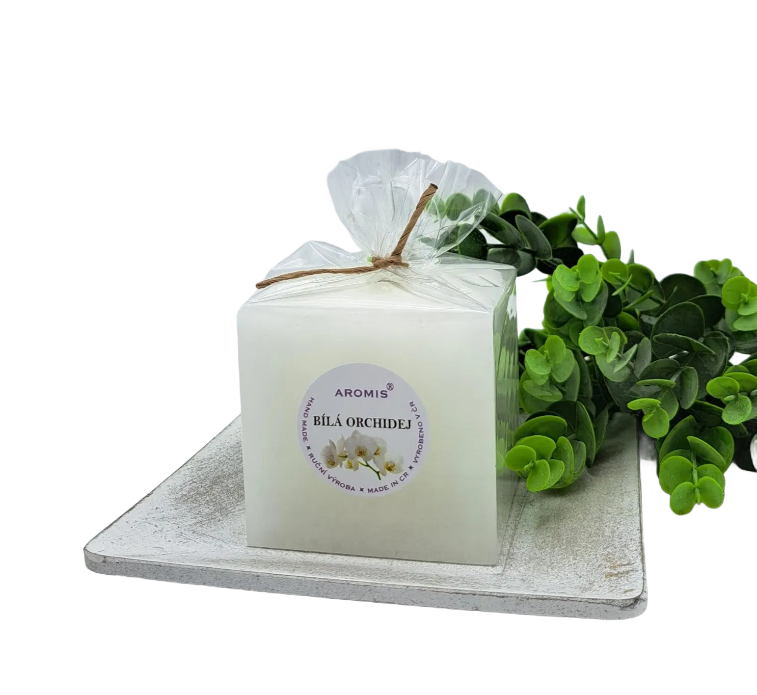 Bílá orchidej - Kostka 75