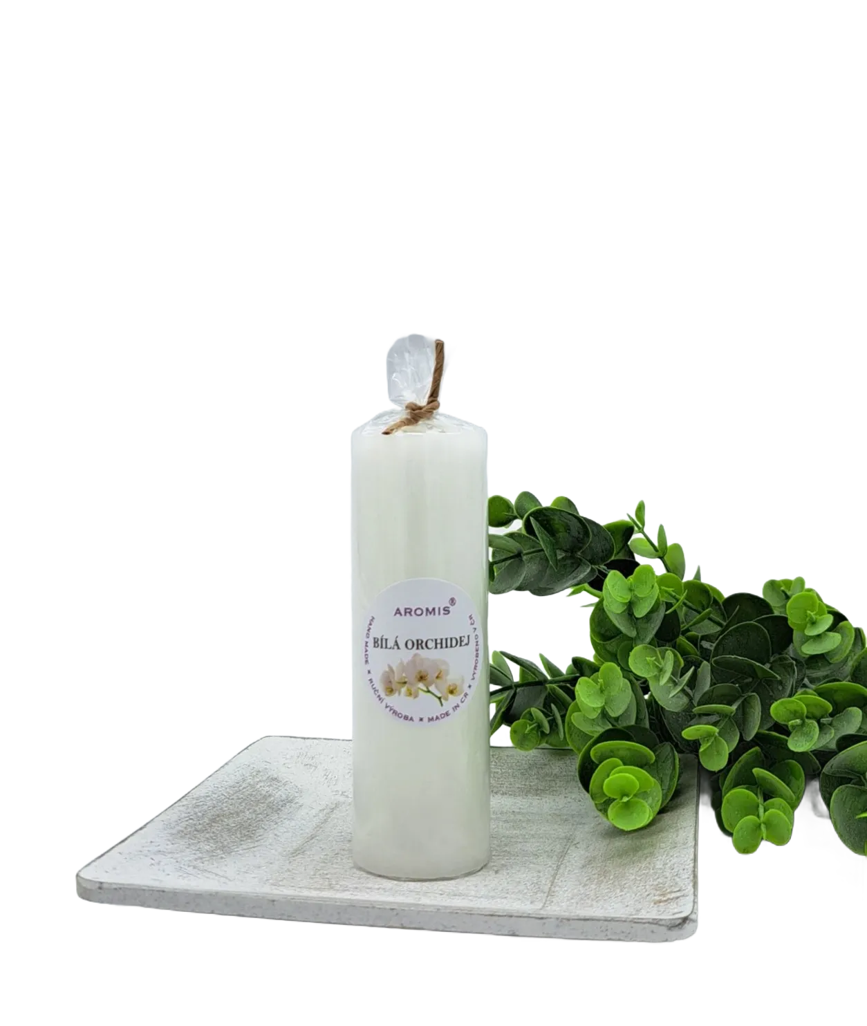 Bílá orchidej - Válec 120